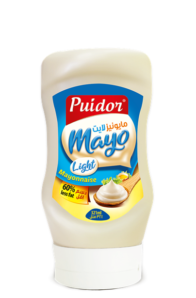 Puidor Mayo Light Mayonnaise 321ml