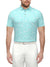 PGA TOUR Men's Blue Beach Print Performance Golf Polo T-Shirt|PGA TOUR In Lebanon