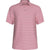 PGA Tour Men's Pink Textured Stretch Performance Print Polo T-Shirt |PGA Tour In Lebanon