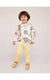 Reserved Baby Boy's Light Yellow Elastic Waistband Kangaroo Pocket Sweatpant | Reserved In Lebanon