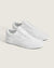 White sneakers on a light gray background