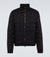 Canada Goose Men's Black Lodge Down With Stand Collar Jacket