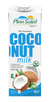 Carton of Plein Soleil coconut milk on a white background