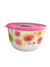 Ucsan Plastik Trendy Round Colored Elegant Food Saver With IML Design (3PCS) M-1433