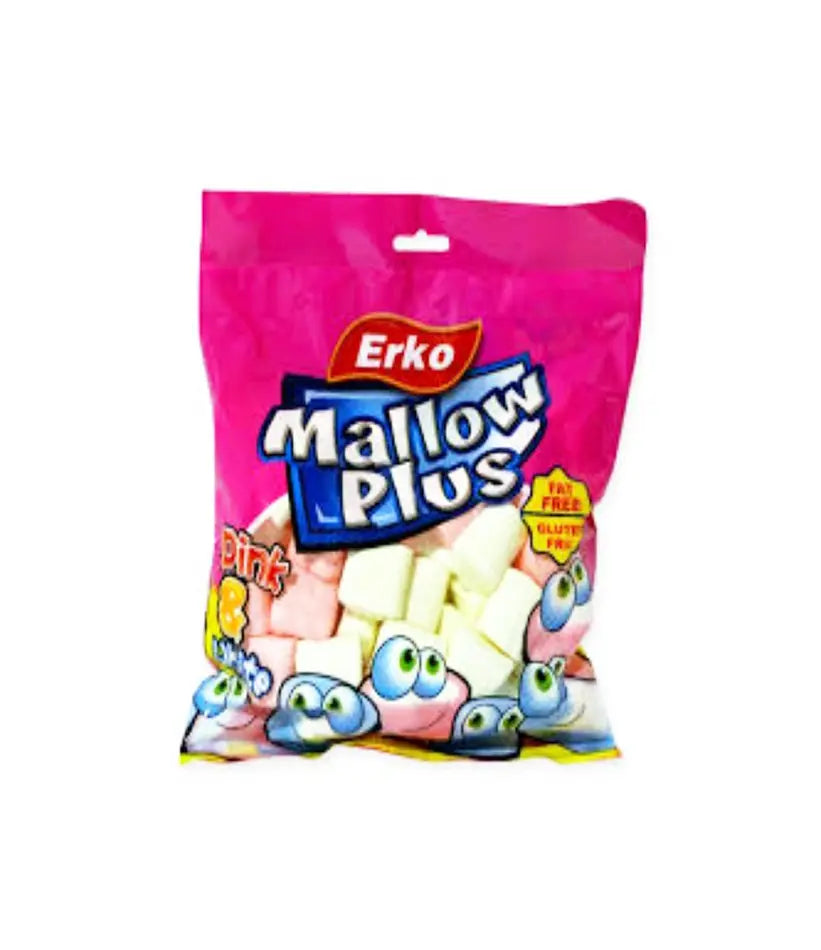 Erko Mallow Plus Pink and White 100g