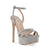Steve Madden Women's Silver Rhinestone Heeled Sandal | Steve Madden In Lebanon