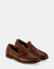 Steve Madden Men's Brown Leather Ramseel Penny Loafers | Steve Madden in Lebanon