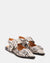 Steve Madden Women's Beige Snake Grand Ave Flat | Steve Madden in Lebanon