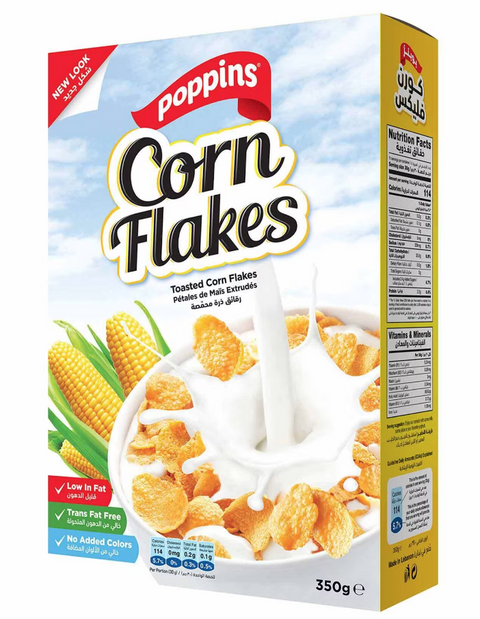 Poppins Corn Flakes 350g
