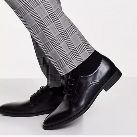 ASOS Design  Men's Black Casual Shoes ANS382(SHOES 48,53,55)shr(ST3)