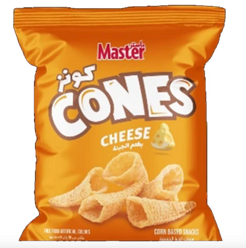 Master Cones Cheese Chips 60g