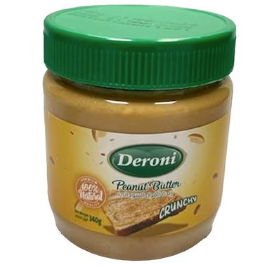 Deroni Peanut Butter Crunchy 340g