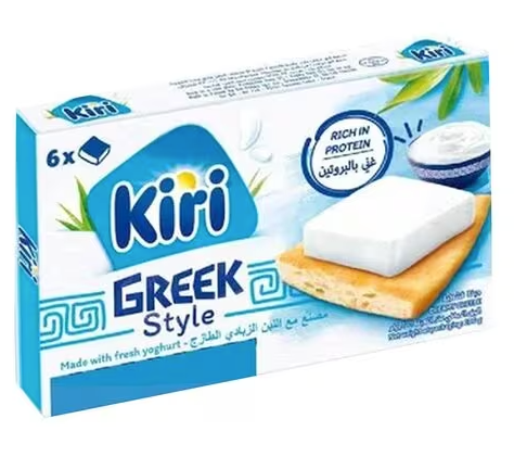 Kiri Cheese Greek Style 6 Portions 100GR