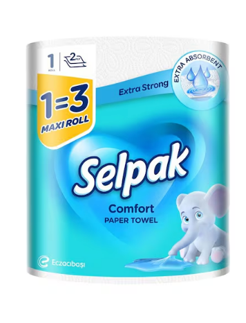 Selpak Comfort kitchen Towel Roll Maxi 1 Count