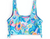Breaking Waves Girl's Multicolor Bikini Top