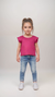 ID Ideology Girl's Fuchsia T-Shirt |ID Ideology In Lebanon