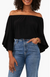 Vince Camuto Women's Black Off Shoulder Blouse | Vince Camuto In Lebanon