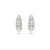 Swarovski Women's Silver Crystal Pearl Round Cut Sublima Drop Earrings | Swarovski In Lebanon