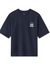Celio Men's Navy Short Sleeve Lefood Oversized T-shirt | Celio In Lebanon