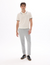 Celio Men's Light Gray Slim Fit Stretch Suit Trouser | Celio In Lebanon