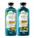 Two bottles of Herbal Essences Argan Oil of Morocco shampoo and conditioner on a white background.