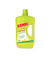 Green bottle of Rambo floor cleaner on a white background