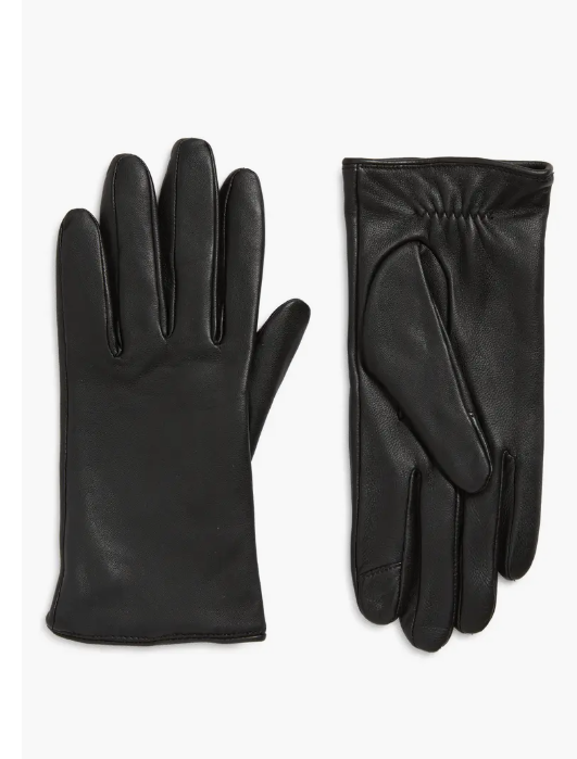 Cole Haan Women's Black Leather Touchscreen Gloves | Cole Haan In Lebanon