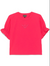 Emporio Armani Women's Fuchsia Logo-Embroidered Jersey T-Shirt | Emporio Armani In Lebanon