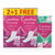 Carefree Plus Large Unscented 2+1 Flexi Comfort