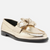 Arezzo Women's Gold Cassidy Loafers