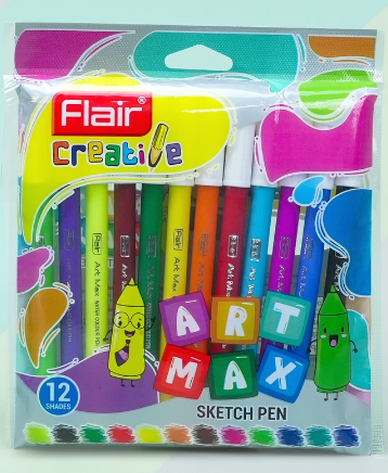 Flair Art Max 12 Water Coloring Pens