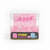 Cube Squeeze Ball Pink with Sparkles