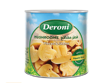 Deroni Mushrooms Pieces & Stems 2500g
