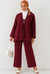 Big Dart Women's Burgundy Set | Big Dart In Lebanon