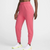 Nike Women's Pink Dri-fit One French Terry High-Waisted 7/8 Sweatpants | Nike in Lebanon