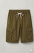 Redefined Rebel Men's Dark Olive Textured Cargo Short |Redefined Rebel in Lebanon