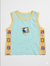 Disney Baby Boy's Aqua Mickey Mouse Sleeveless Blouse |Disney in Lebanon