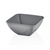 Bager Gray Clover Square Bowl 5L | Bager In Lebanon