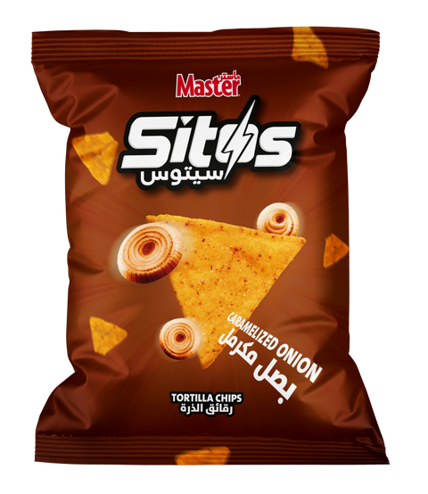 Master Sitos Tortilla Chips Caramelized Onion 80g