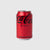 Red can of Coca-Cola No Sugar on a white background