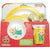 Cocomelon children's dining set with plate, bowl, and cup in packaging