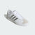 Adidas Women's White & Silver VL Court Base Sneakers