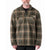 Voyager Men's Green Full Zip Fleece Shirt Jacket