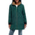 Weatherproof Vintage Women's Dark Green Cozy Tan Sherpa Collar Jacket