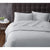 WellBeing Light Grey Queen Luxurious Blend 300-Thread Count 6 Pcs Bed Sheet Set | WellBeing In Lebanon