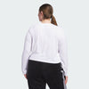 Adidas Women's White Y2K Glam Tee Embellished Blouse | Adidas In Lebanon