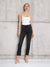 Sinsay Women's Washed Black Mid rise straight Jeans | Sinsay in Lebanon