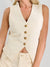 Sinsay Women's Beige Regular Suit Vest|Sinsay In Lebanon