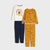 Sinsay Boy's Multicolor Printed Long Sleeve 2 Pack Pajama Set