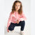 Sinsay Girl's Navy Cat Knee-Detail Cuffed Pants